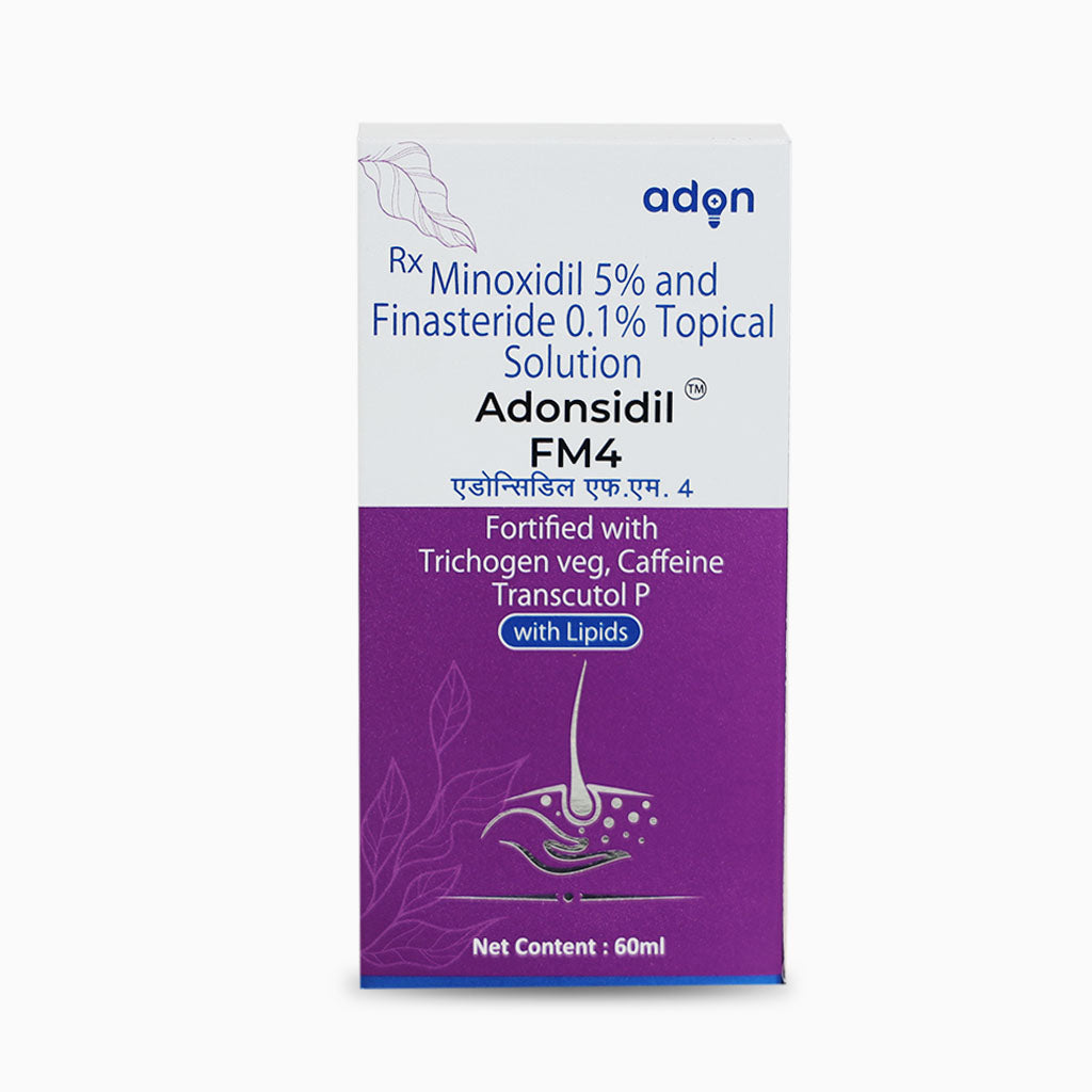 Adonsidil FM4 Solution 60 ml With 150Rs Roller