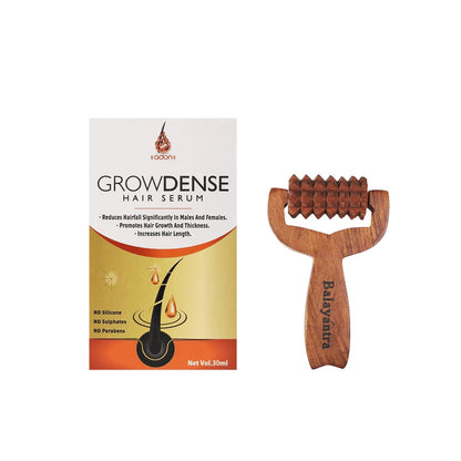 Growdense hair Serum 30 ml WITH 150Rs Balayantra roller