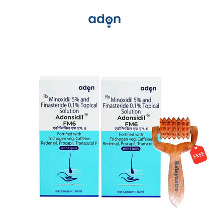 2 × Adonsidil Fm6 Solution 60 Ml With Free Balayantra