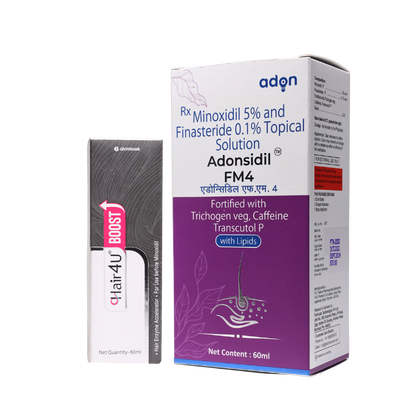 Adonsidil FM4 Solution 60 Ml With Hair4U Boost