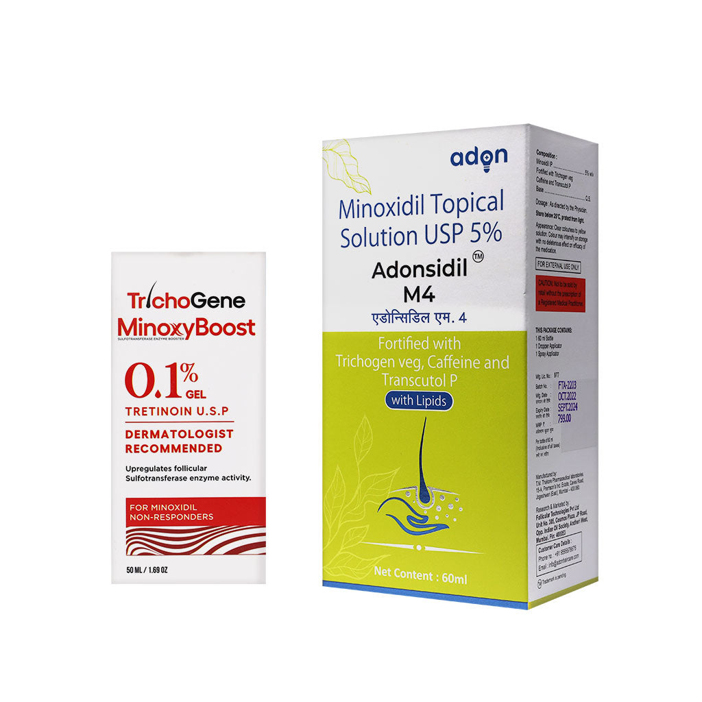 Adonsidil M4 Solution 60 Ml With Trichogene Minoxyboost