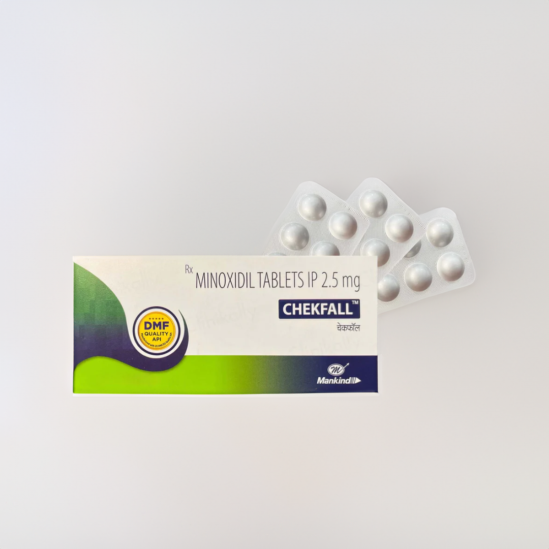 Tab. Chekfall 2.5mg 10 tab per strip, one month supply