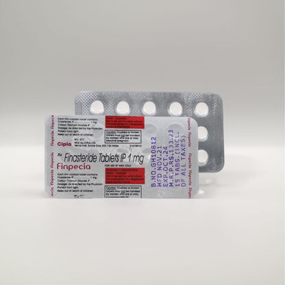 Finpecia 1 mg tablet - 15 Tablets Per Strip