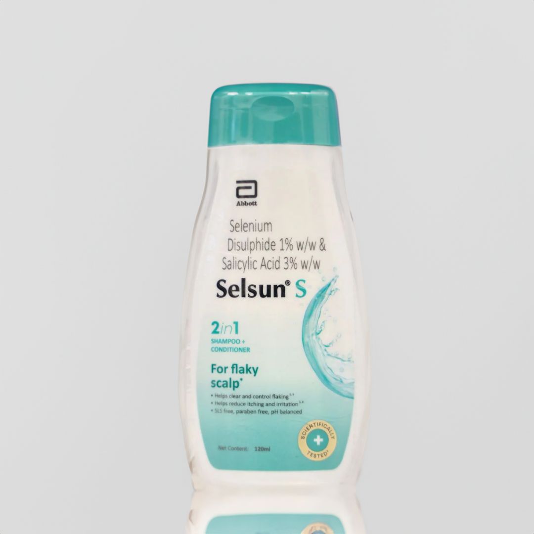 SELSUN S Shampoo-120ml