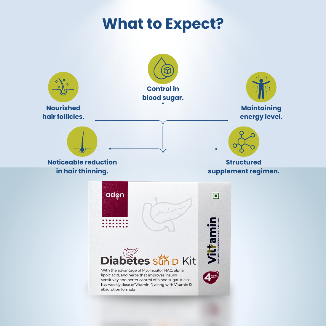 Vittramin Diabetes Sun D Kit