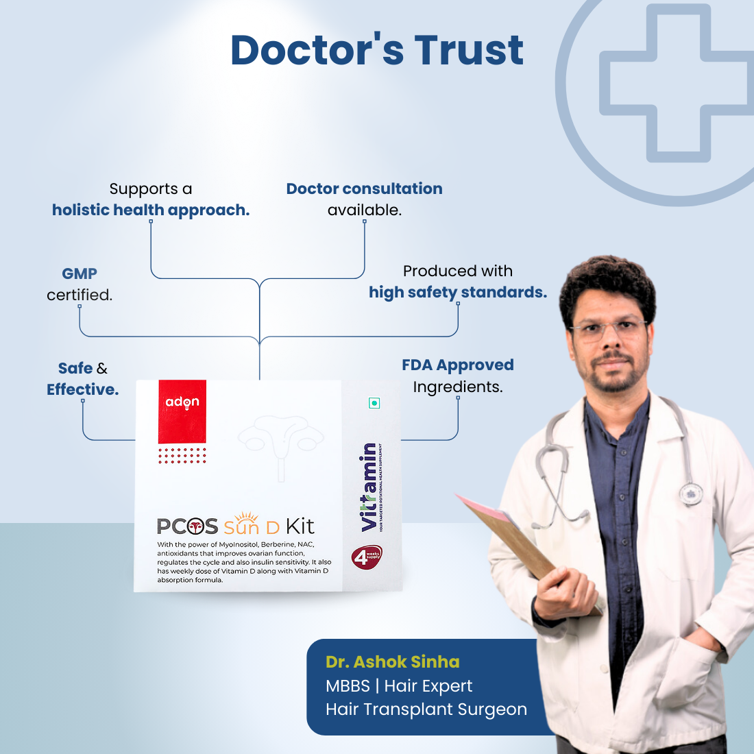 Vittramin PCOS Sun D Kit