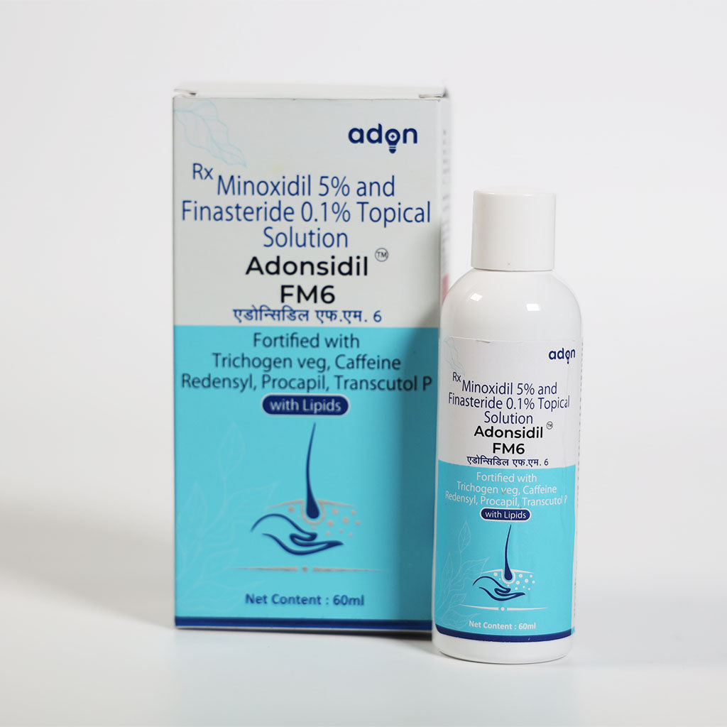 Adonsidil FM6 Solution 60 ml With 150Rs Roller