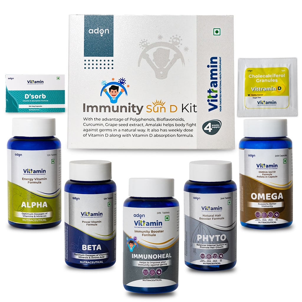 Vittramin Immunity Sun D Kit
