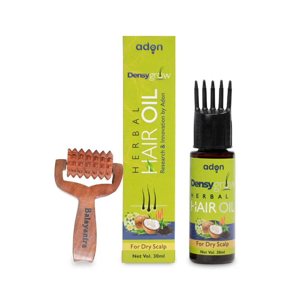 Balayantra Roller With Free Dry Scalp Densygrow Herbal Hair Oil