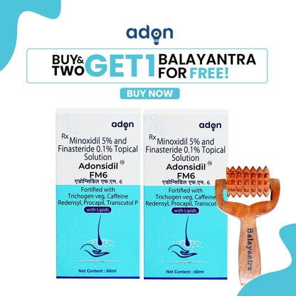 2 × Adonsidil Fm6 Solution 60 Ml With Free Balayantra