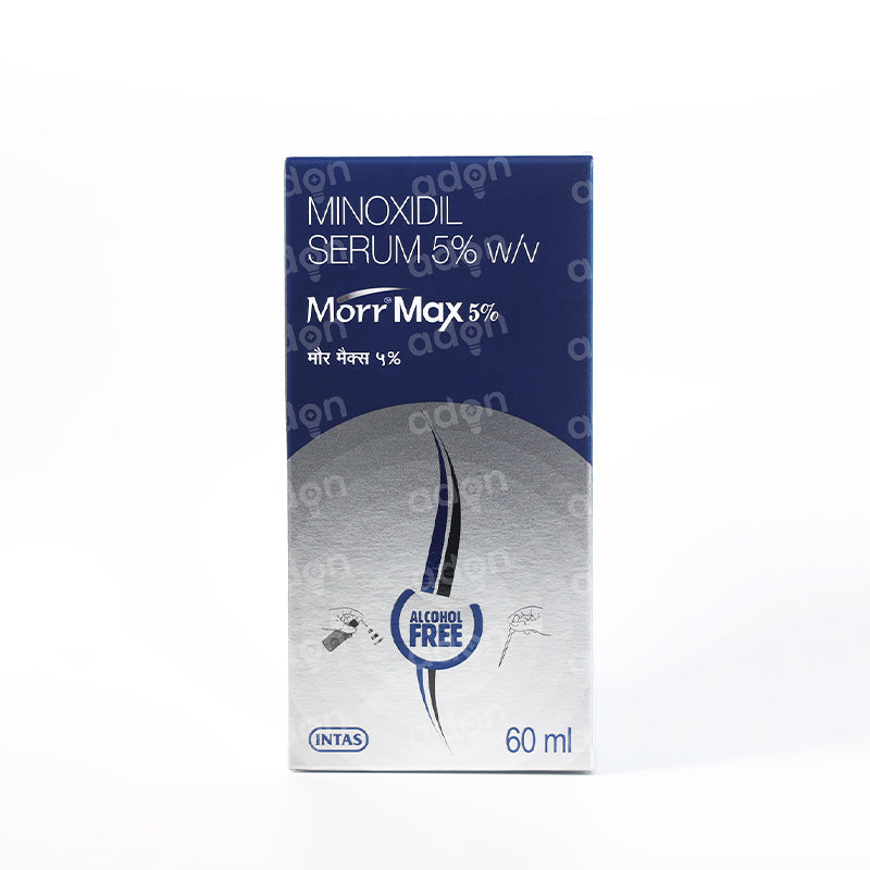 Morr max 5 % alcohol free minoxidil solution