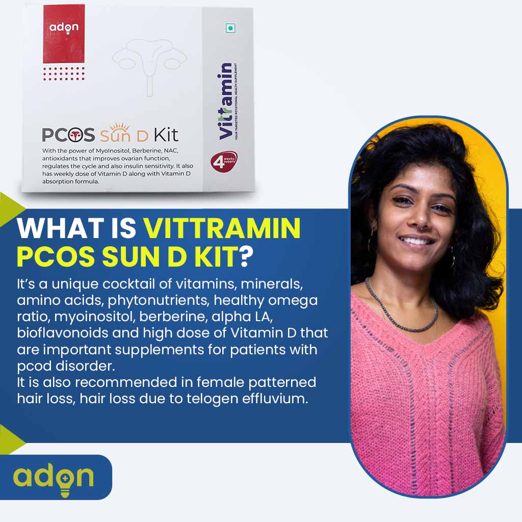 Vittramin PCOS Sun D Kit